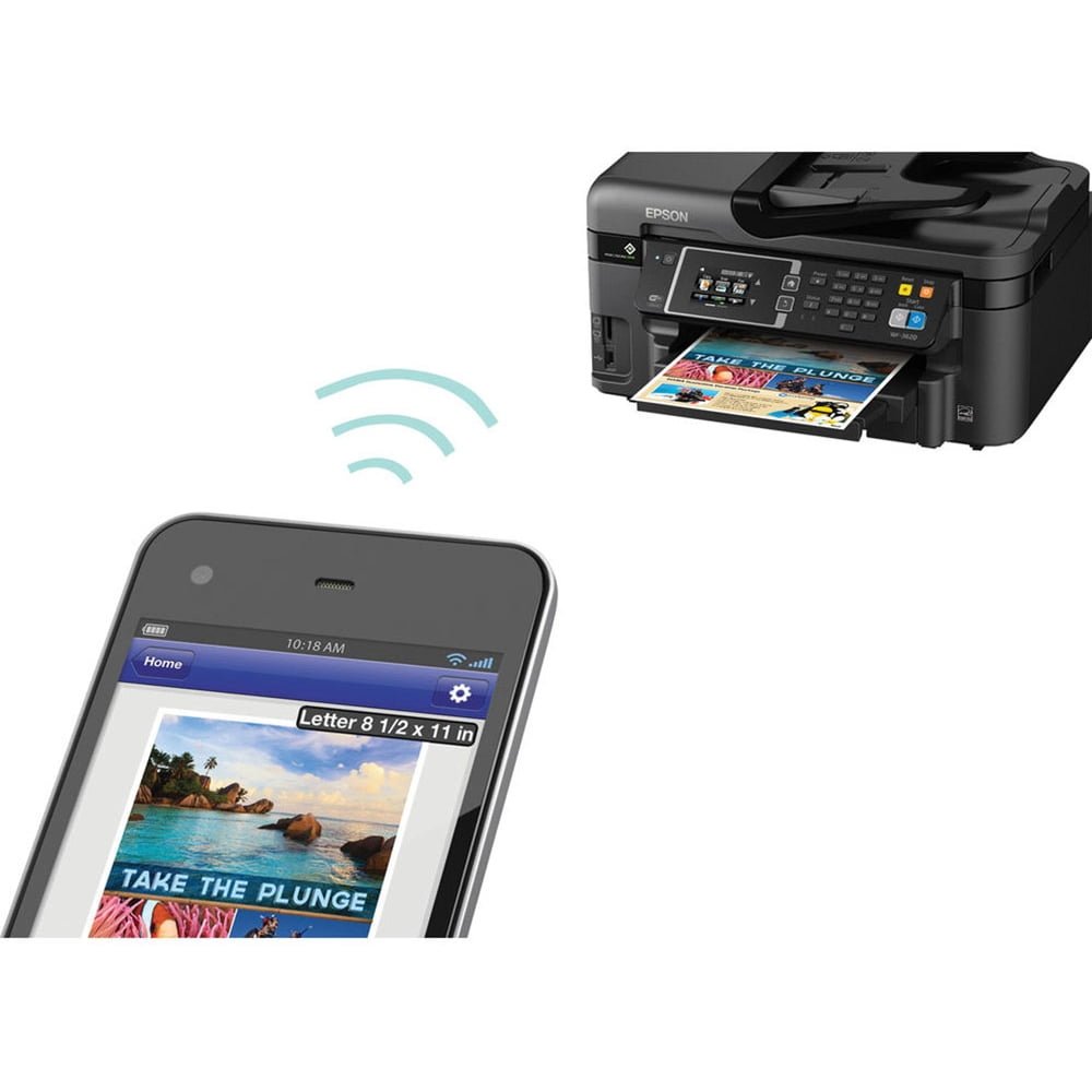 Epson Workforce WF-3620 Color Inkjet All-in-One Printer