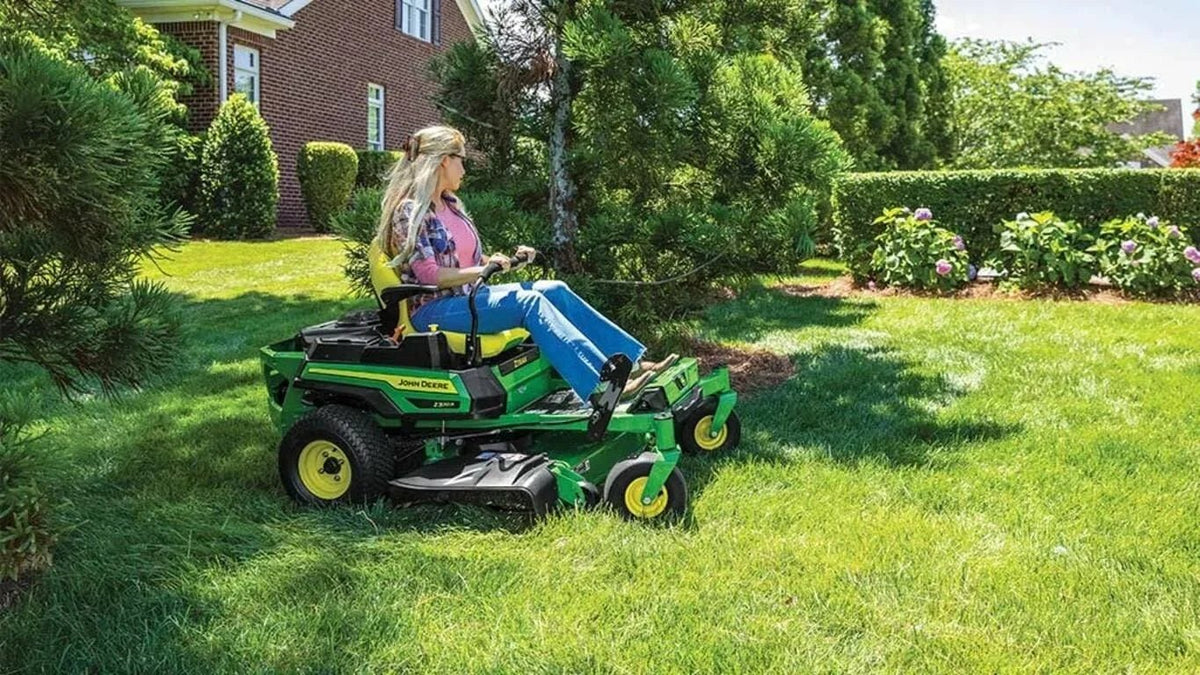 60V 42” Electric CrossoverZ Zero Turn Mowers with (6) 8 Ah Batteries and (3) Dual Port Turbo Chargers. - Prioka