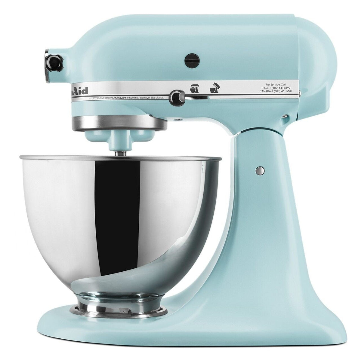 Deluxe 4.5 Quart Tilt-Head Stand Mixer – Mineral Water Blue