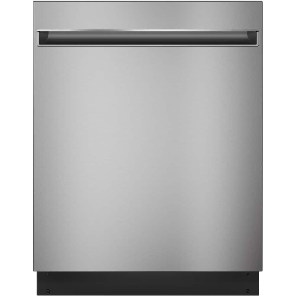 GE – 24″ Top Control Built-In Stainless Steel Tub Dishwasher with 3-Level Wash and 51 dBA – Stainless Steel