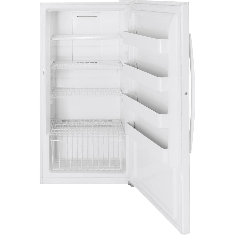 GE – 17.3 Cu. Ft. Frost-Free Upright Freezer – White