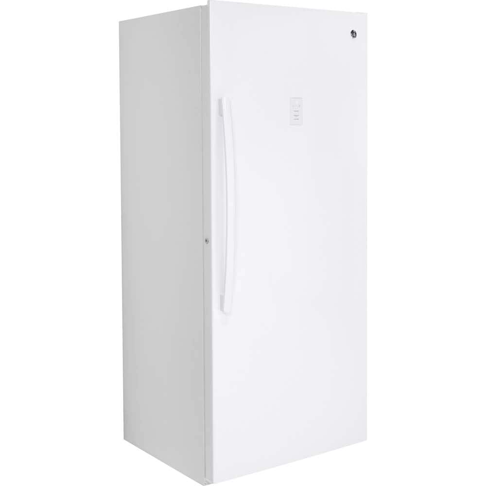 GE – 21.3 Cu. Ft. Frost-Free Upright Freezer – White