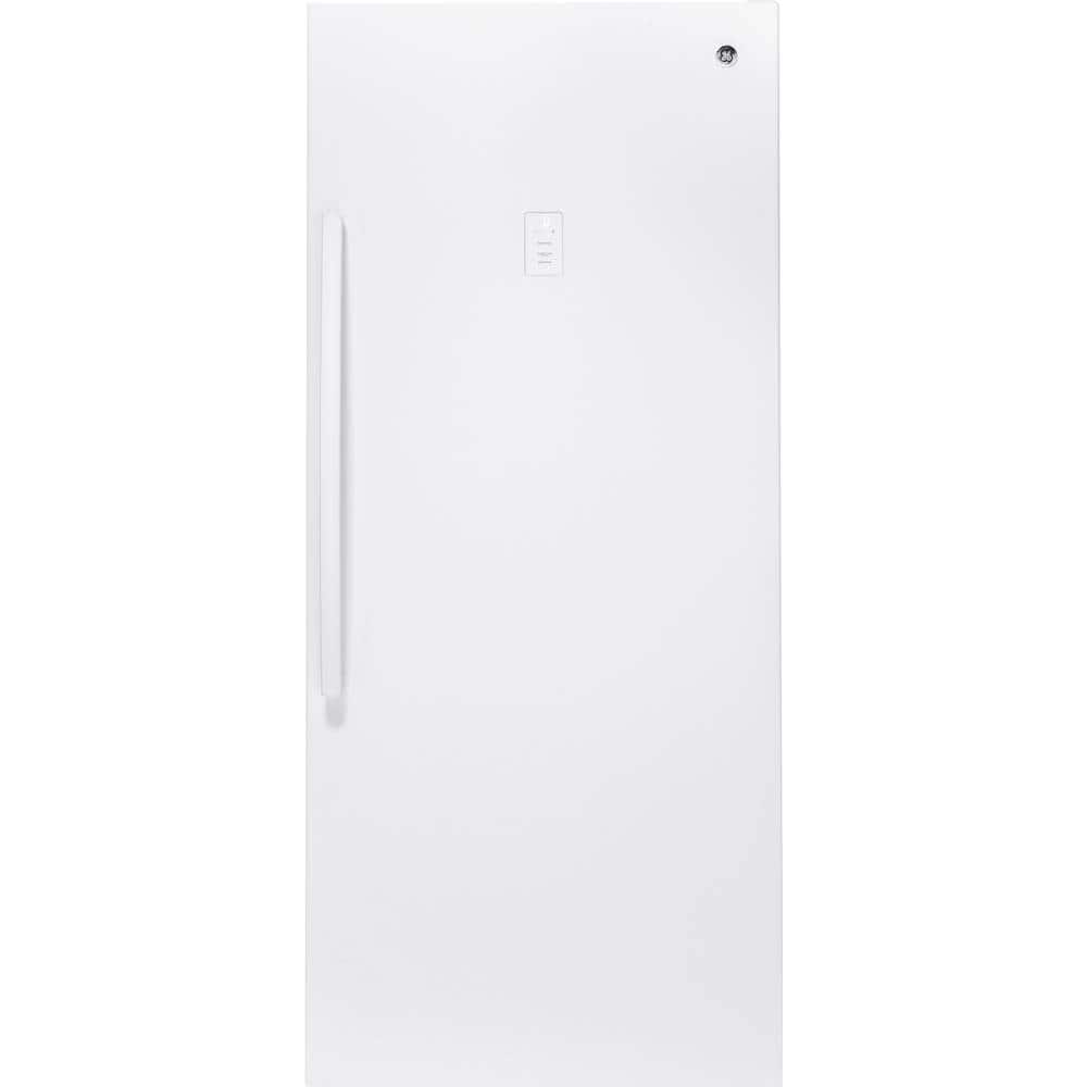GE – 21.3 Cu. Ft. Frost-Free Upright Freezer – White