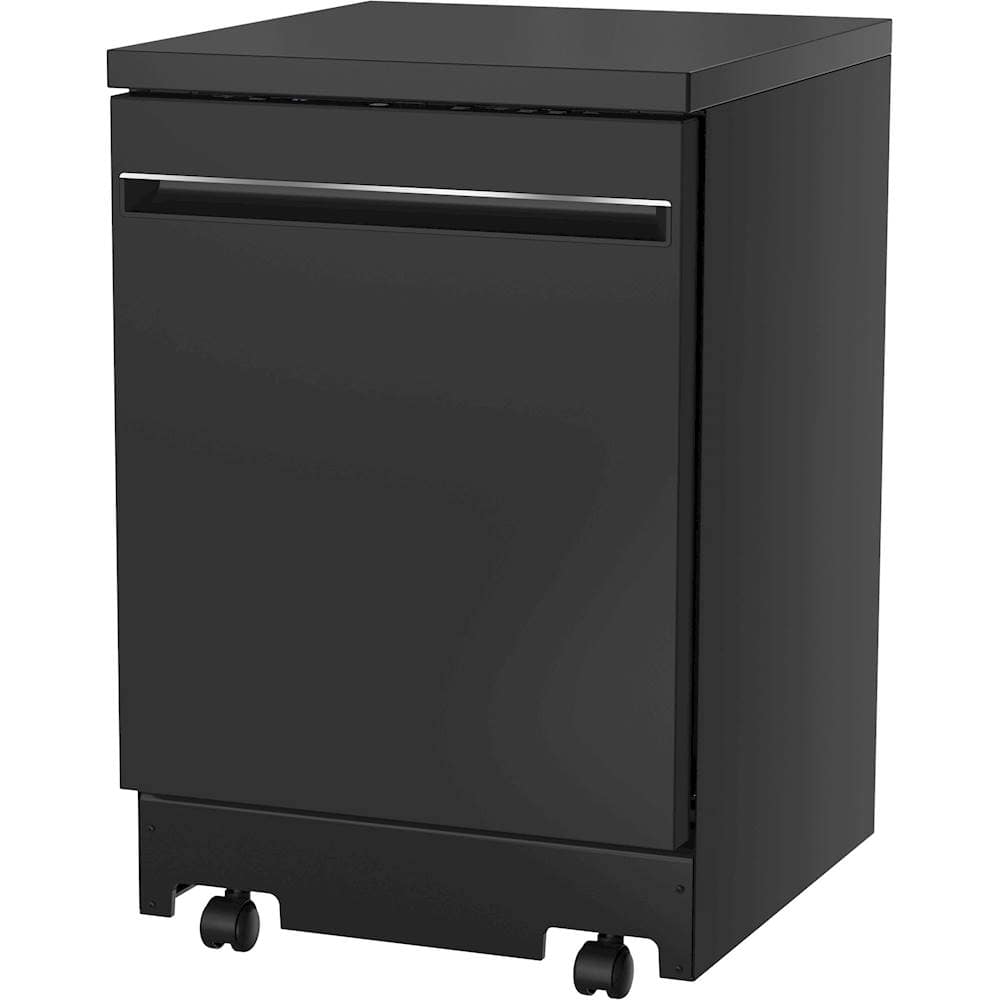 GE – 24″ Portable Dishwasher – Black