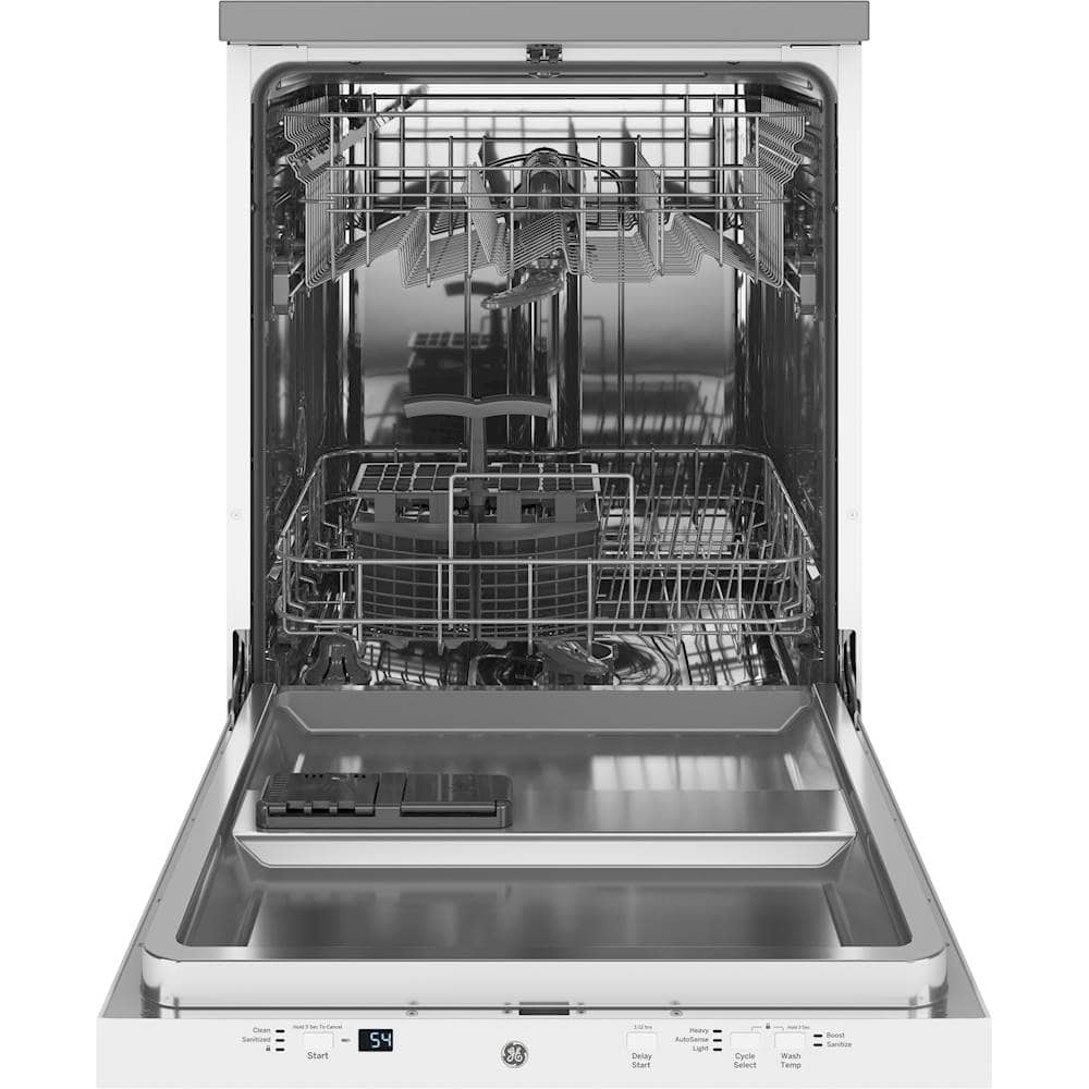 GE – 24″ Portable Dishwasher – White