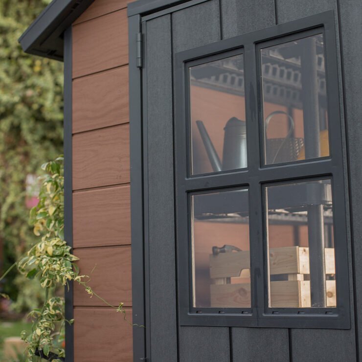 Keter Newton 7ft 6″ x 9ft 5″ (2.3 x 2.9m) Storage Shed