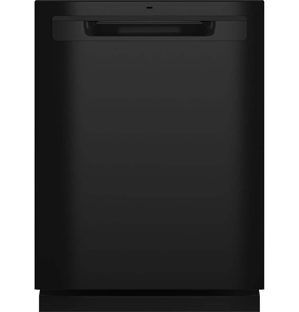 GE – 24″ Top Control Built-In Plastic Tub Dishwasher with 3rd Rack, Bottle Jets and 50 dBA – Black