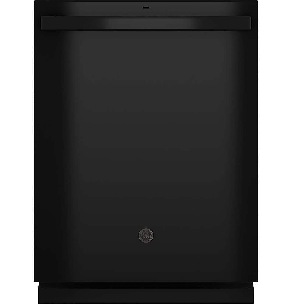 GE – 25″ Top Control Built In Plastic Tub Dishwasher with Dry Boost and 55 dBA – Black