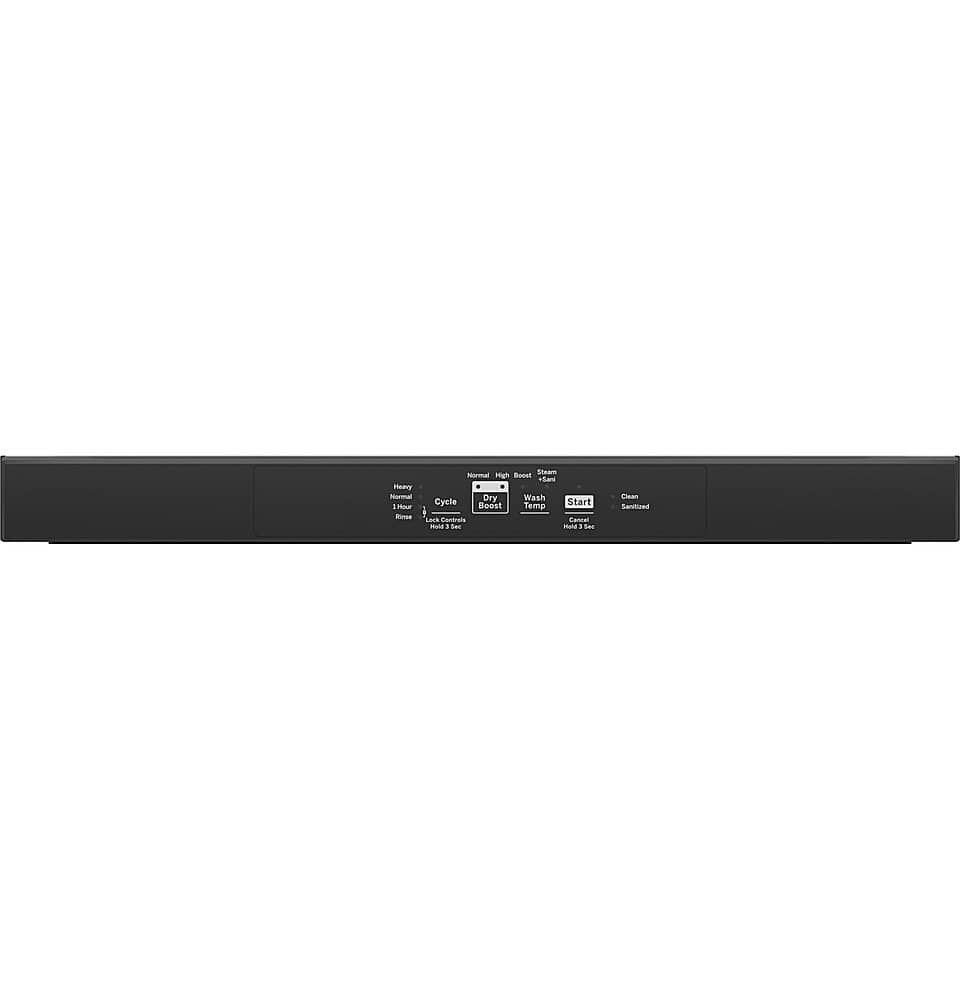 GE – 25″ Top Control Built In Plastic Tub Dishwasher with Dry Boost and 55 dBA – Black