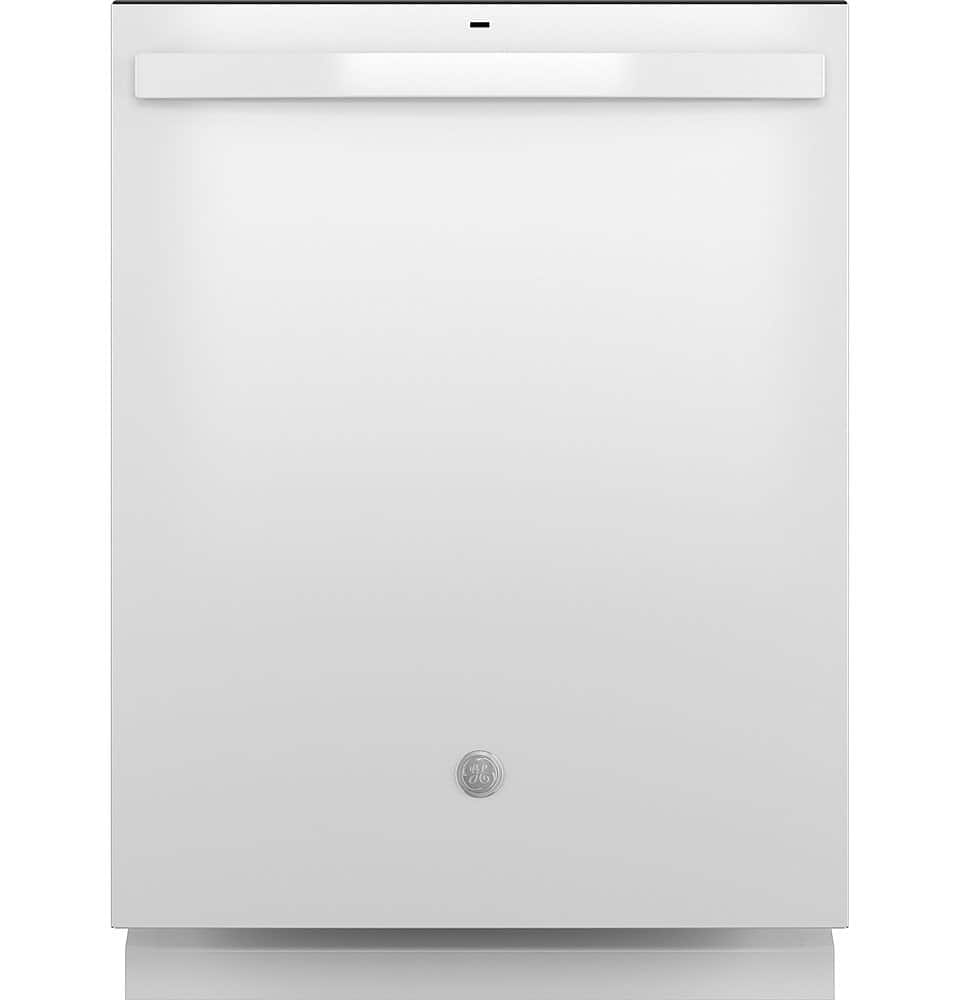 GE – 25″ Top Control Built In Plastic Tub Dishwasher with Dry Boost and 55 dBA – White