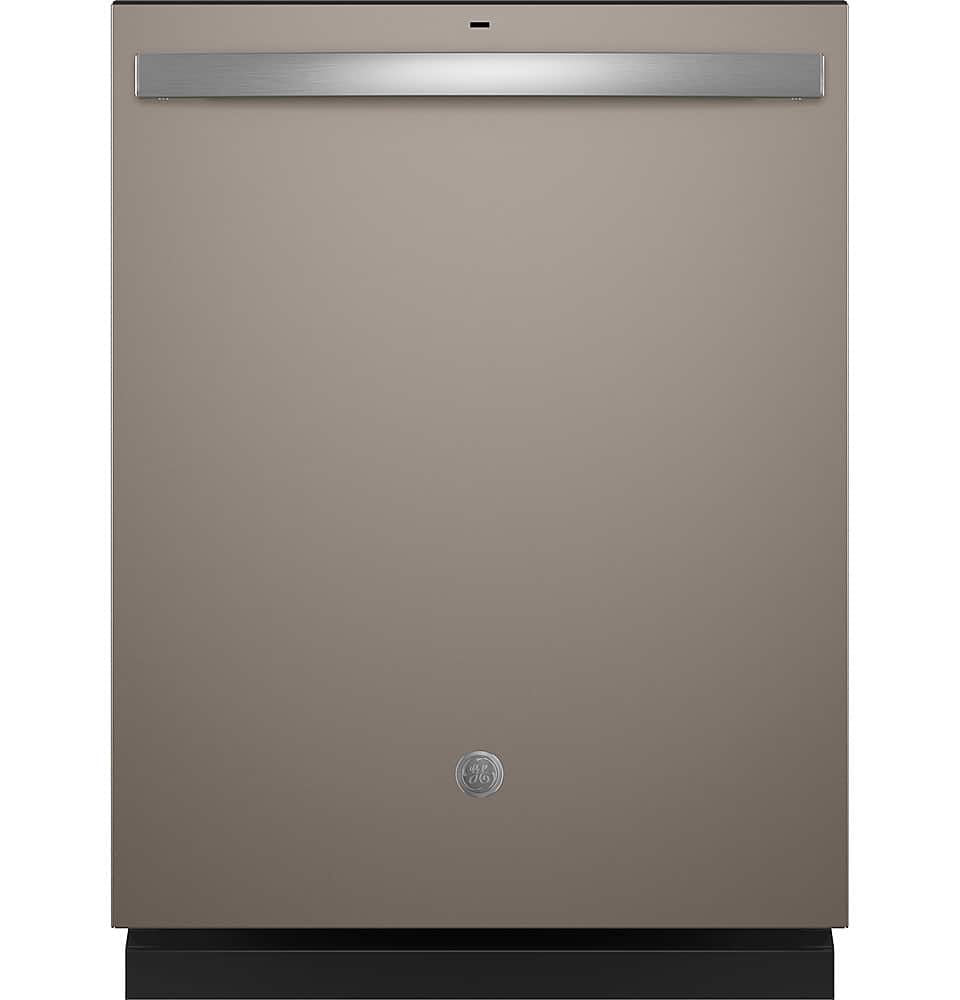 GE – 24″ Top Control Built-In Plastic Tub Dishwasher with Sanitize Cycle and 52 dBA – Slate