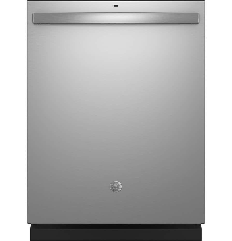 GE – 24″ Top Control Built-In Plastic Tub Dishwasher with Sanitize Cycle and 52 dBA – Stainless Steel