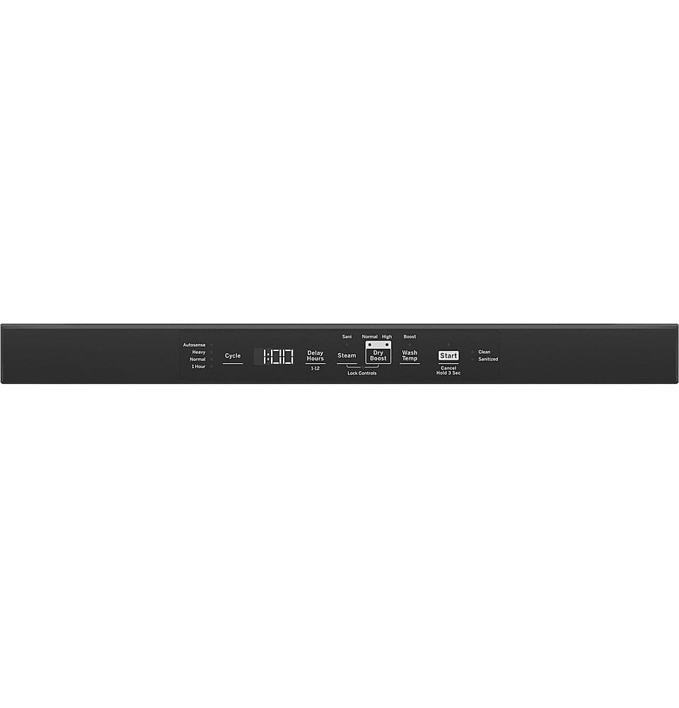 GE – 24″ Top Control Built-In Plastic Tub Dishwasher with Sanitize Cycle and 52 dBA – Stainless Steel