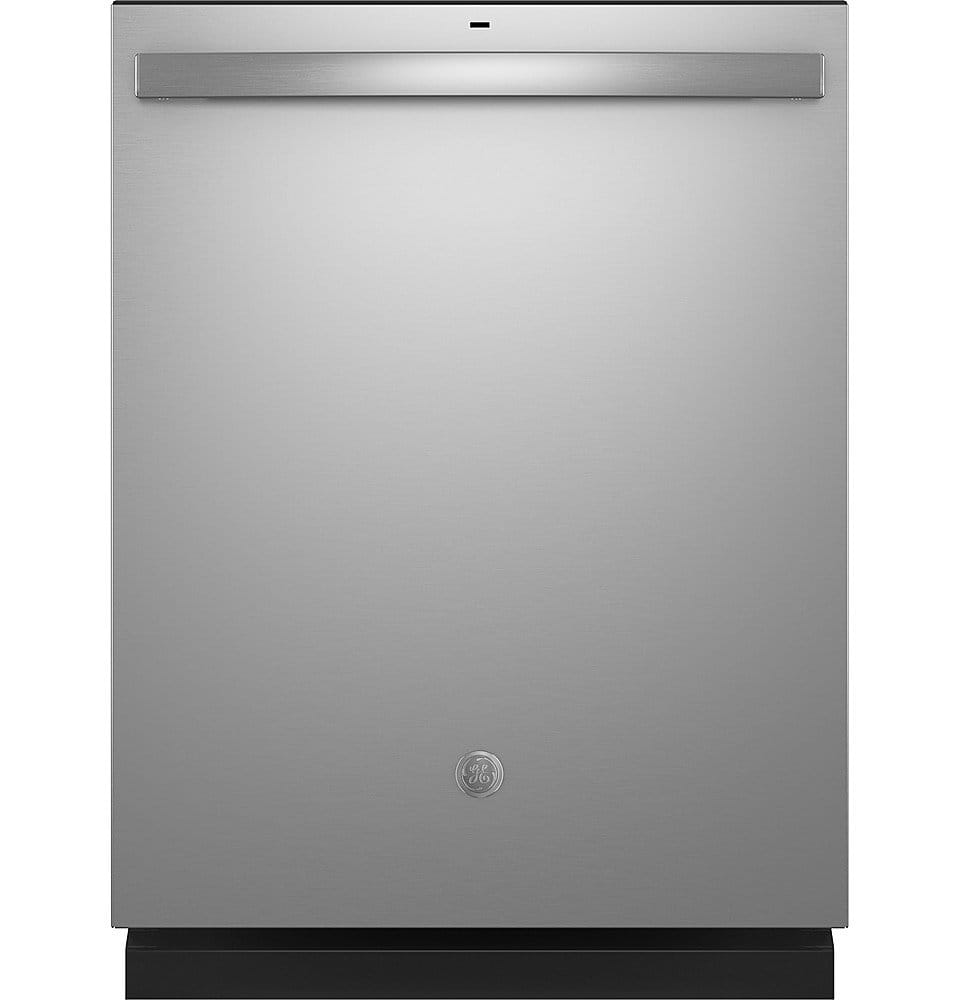 GE – 24″ Top Control Built-In Plastic Tub Dishwasher with 3rd Rack, Sanitize Cycle and 50 dBA – Stainless Steel