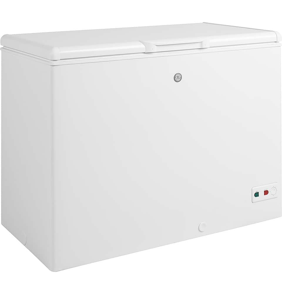 GE – 10.7 Cu. Ft. Chest Freezer with Manual Defrost – White