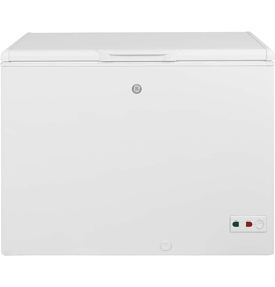 GE – 10.7 Cu. Ft. Chest Freezer with Manual Defrost – White