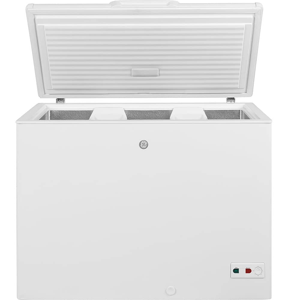 GE – 10.7 Cu. Ft. Chest Freezer with Manual Defrost – White