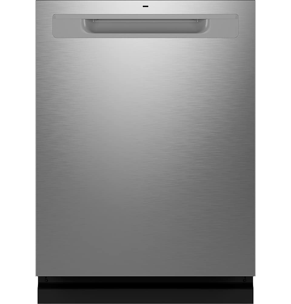 GE – 24″ Top Control Smart Built-In Stainless Steel Tub Dishwasher with 3rd Rack, Sanitize Cycle and 45 dBA – Stainless Steel