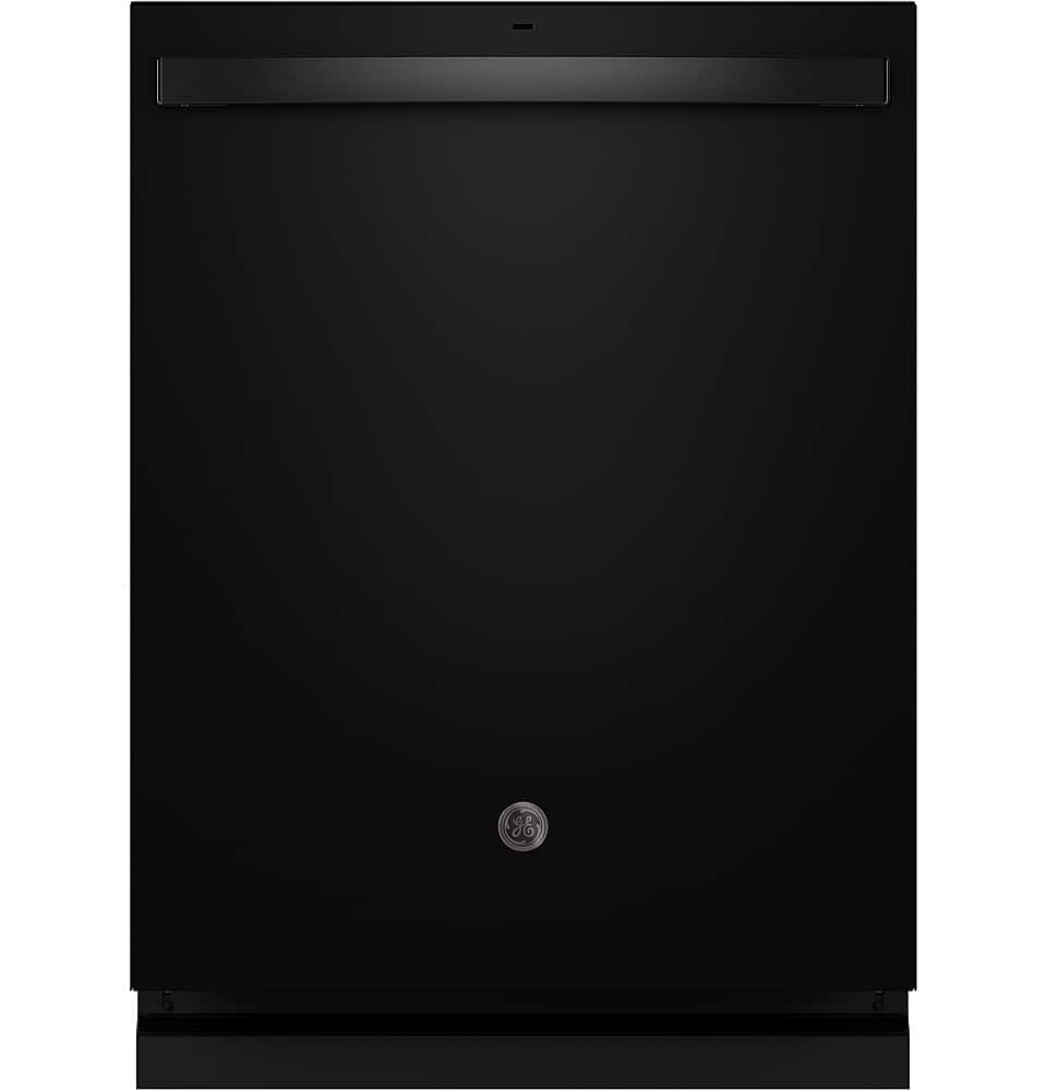 GE – 24″ Top Control Built-In Stainless Steel Tub Dishwasher with 3rd Rack, Sanitize Cycle and 45 dBA – Black Slate