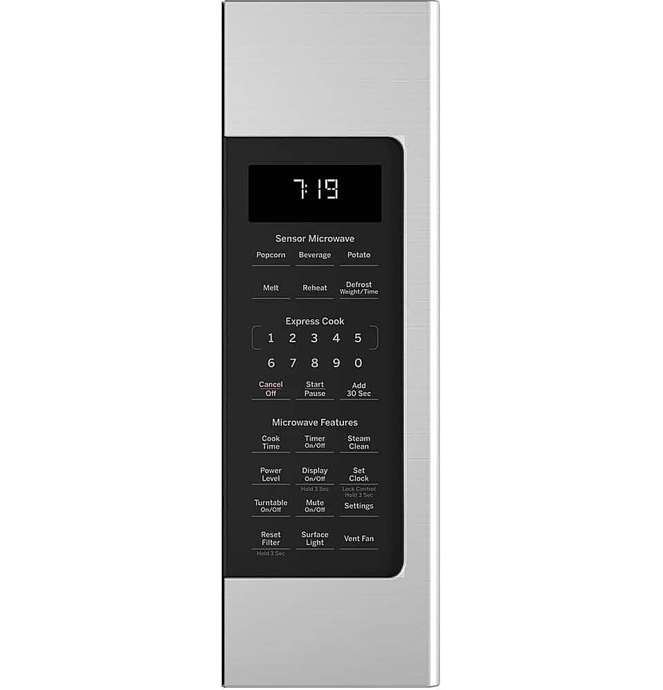 GE – 1.9 Cu. Ct. Over-the-Range Microwave with Sensor Cooking and Steam Cleaning – Stainless Steel