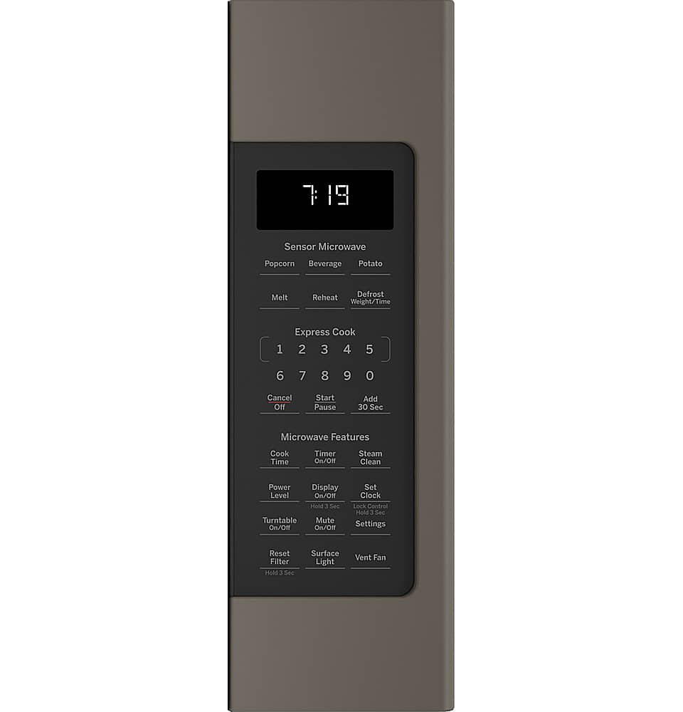 GE – 1.9 Cu. Ft. Over-the-Range Microwave with Sensor Cooking and Steam Cleaning – Slate