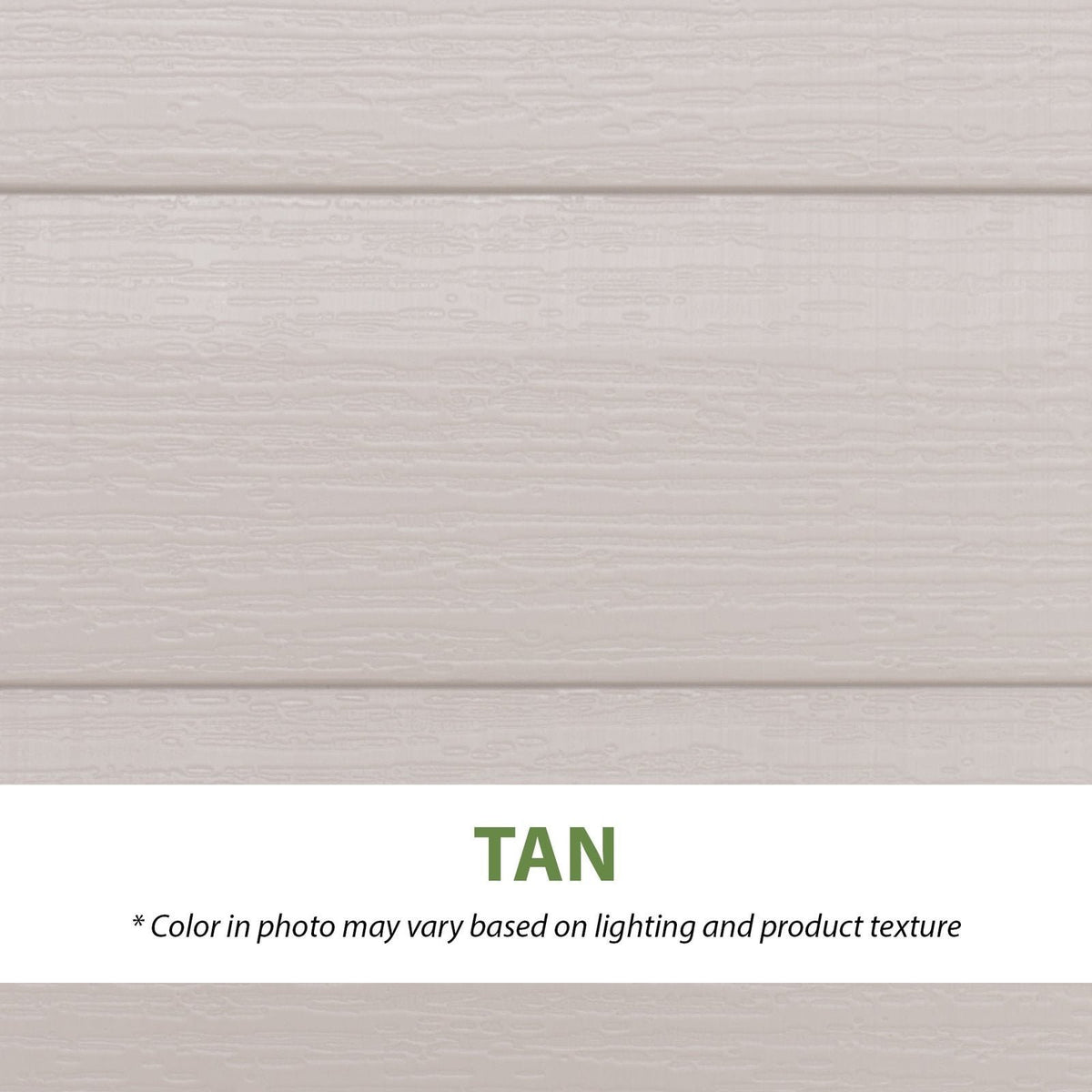 Lifetime Lockable Polyethylene Outdoor Storage Shed, 10′ x 8′, Tan & Brown (60005)