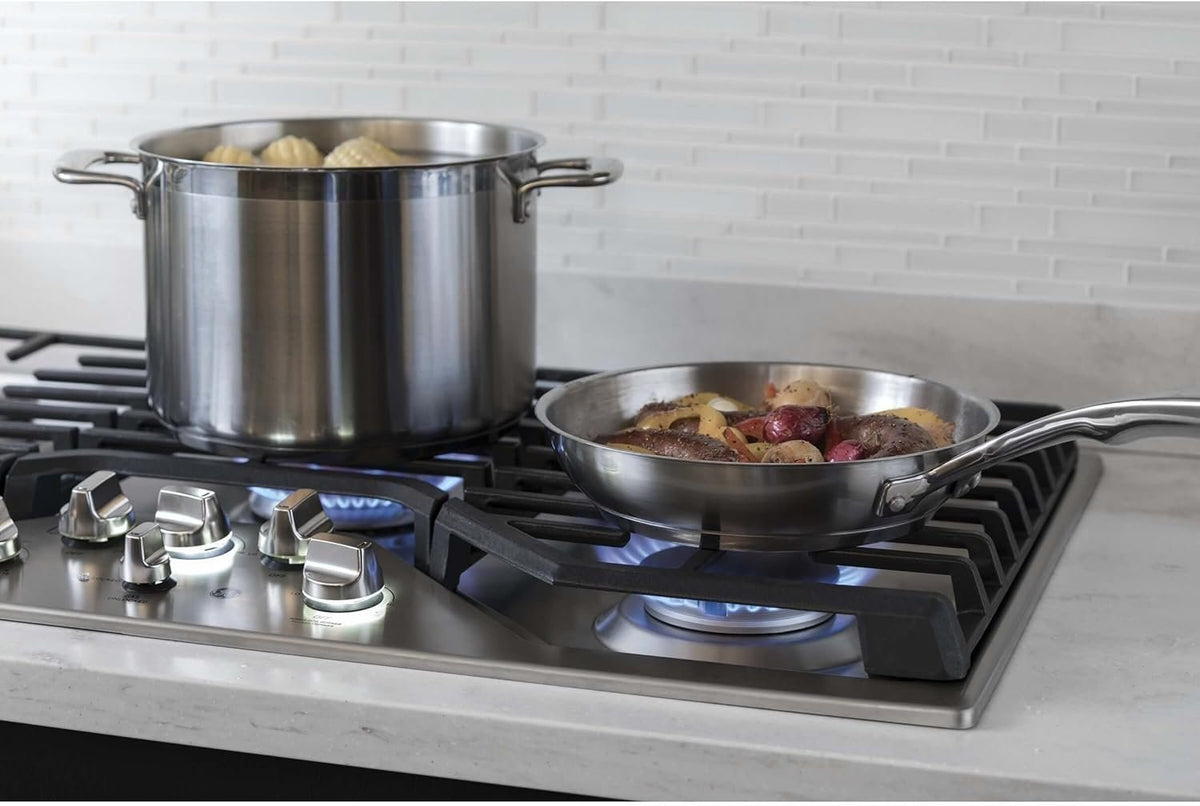 GE Profile PGP7030SLSS 30″ Built-in Gas Cooktop