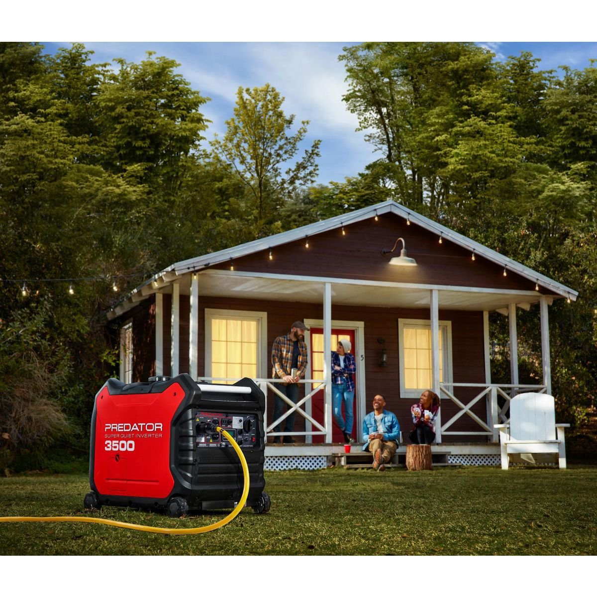 Predator 3500 Watt SUPER QUIET Inverter Generator with CO SECURE Technology