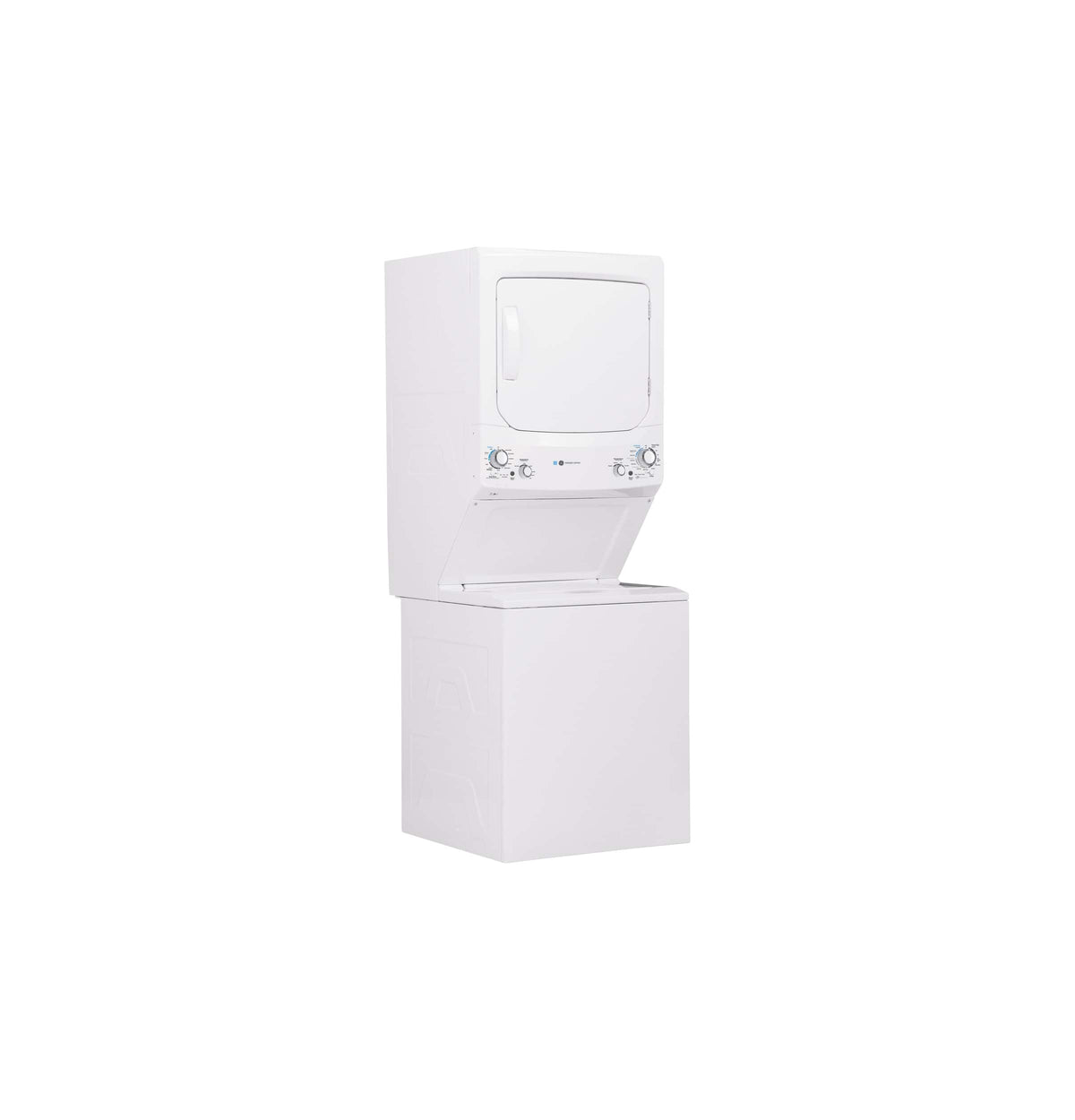 GE – 3.9 Cu. Ft. Top Load Washer and 5.9 Cu.Ft Gas Dryer Laundry Center with ENERGY STAR – White