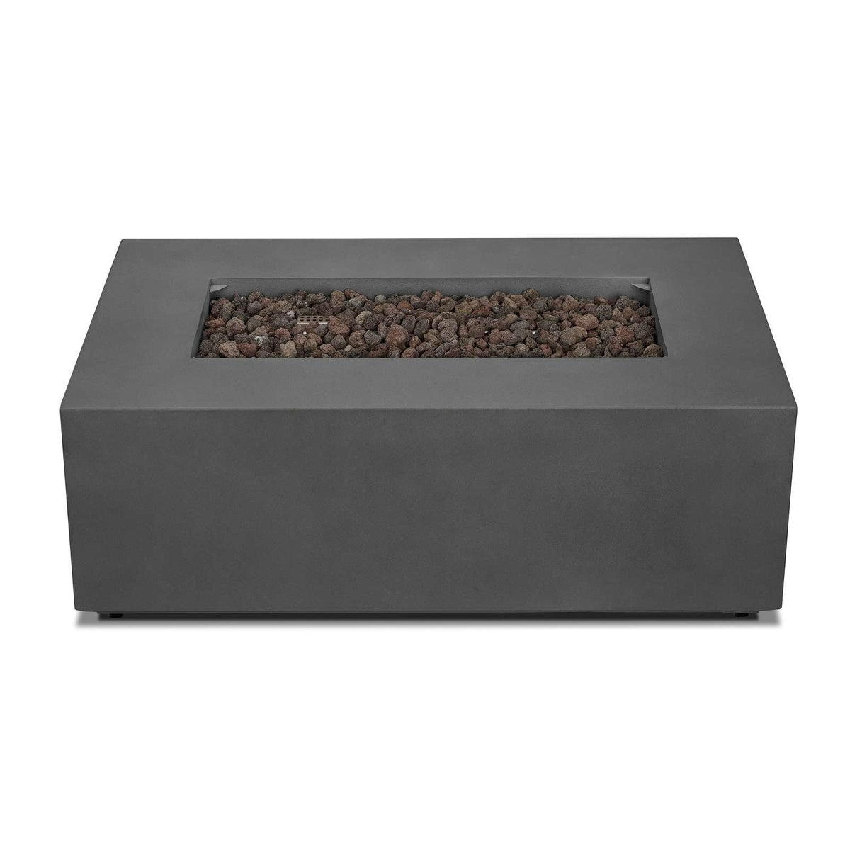 Real Flame Aegean 42″ Rectangle Propane Gas Outdoor Fire Table