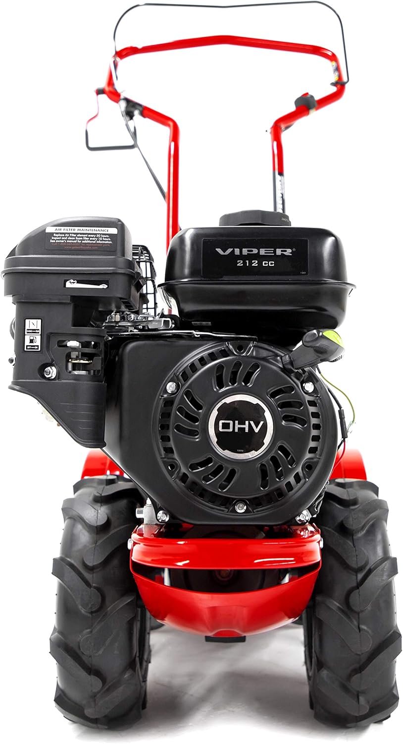 Earthquake® 33970 Victory™ Rear Tine Tiller, Powerful 212cc 4-Cycle Viper™ Engine