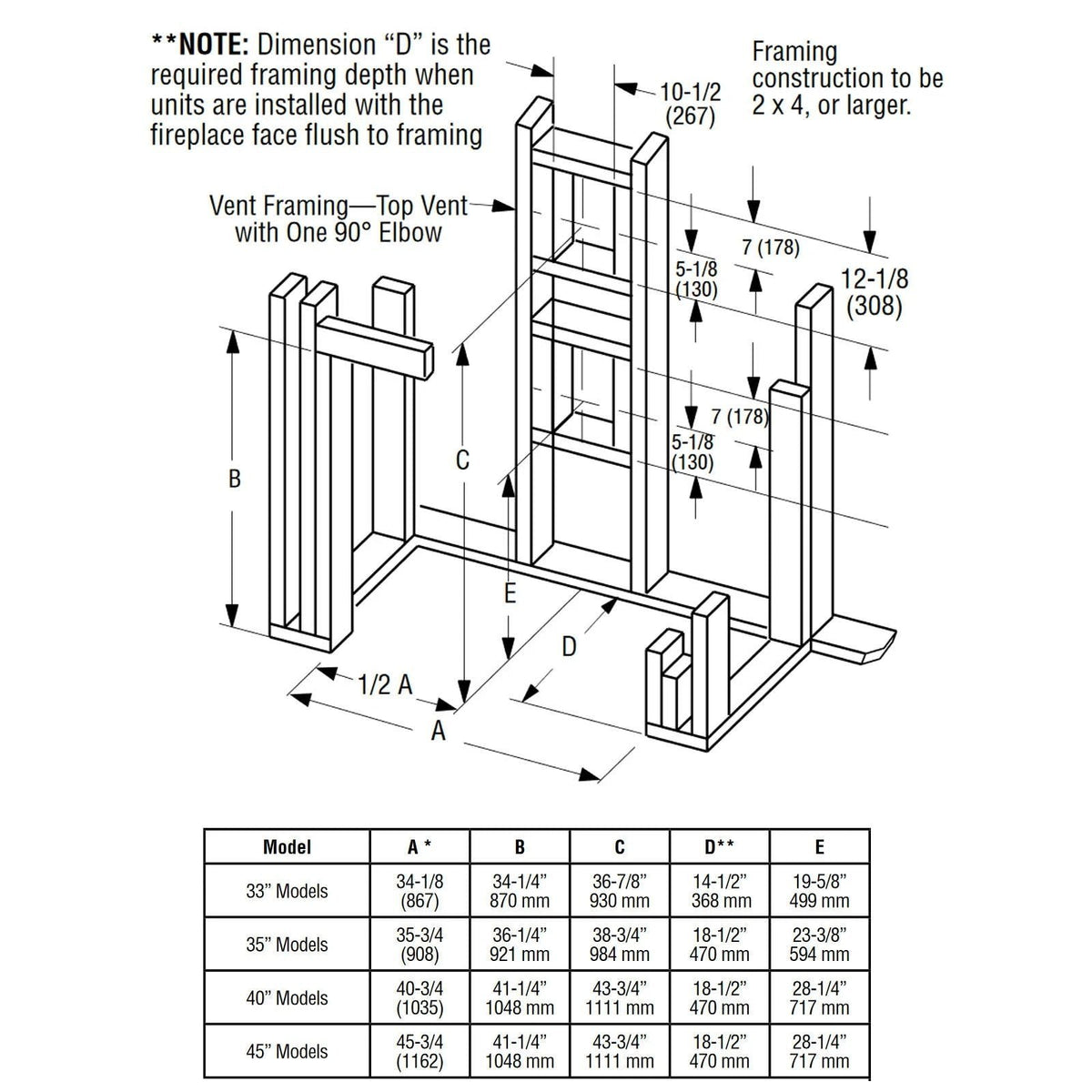 Superior DRT2033 Direct Vent Gas Fireplace