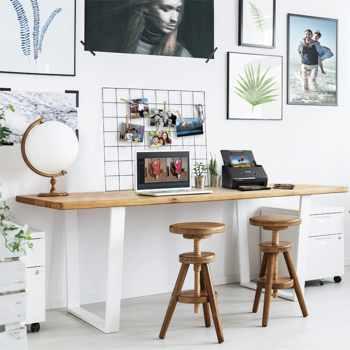 Epson FastFoto FF-680W Wireless High-speed Photo and Document Scanning System