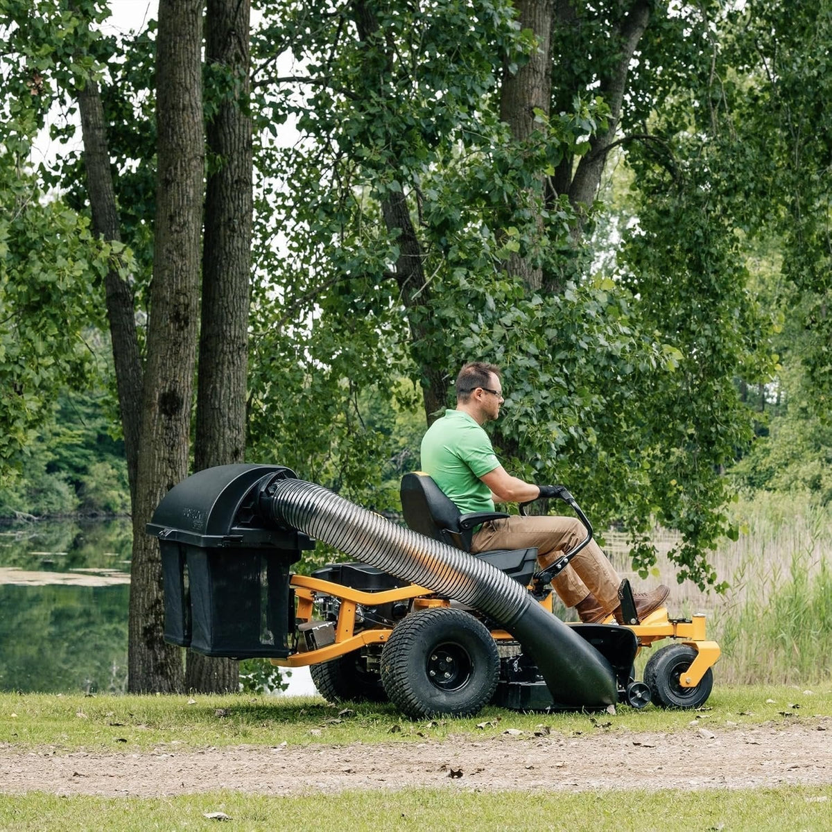 8TEN TurfBucket Twin Bagger for Cub Cadet ZT1 42–50 in Zero Turn 2018+ - Prioka