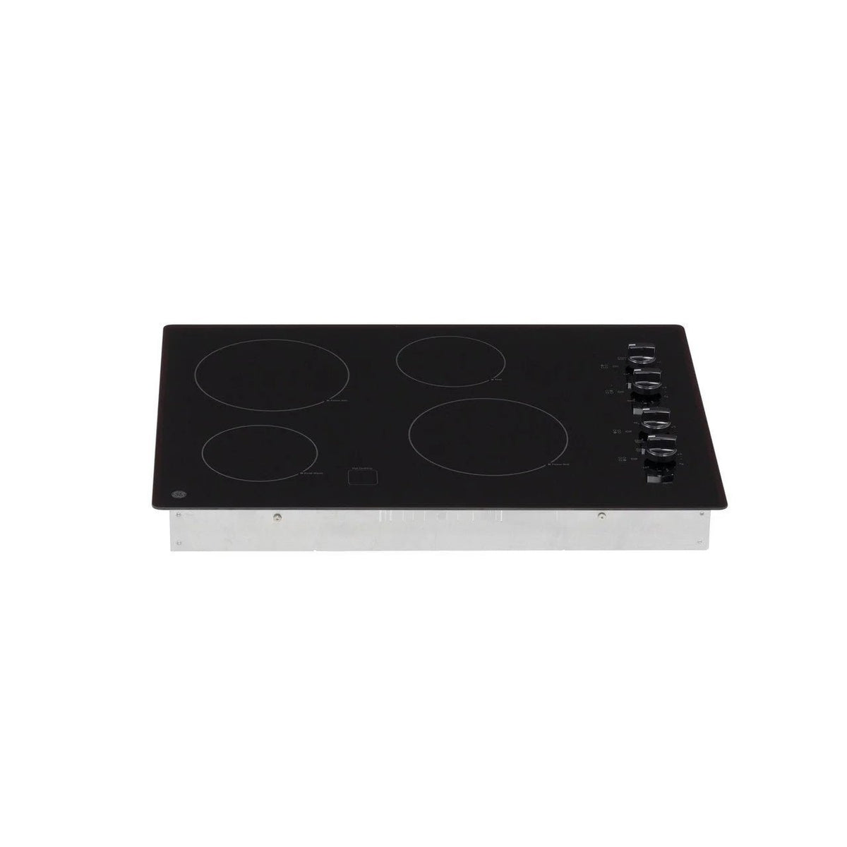 GE 30″ Built-In Knob Control Electric Cooktop JP3030DWBB