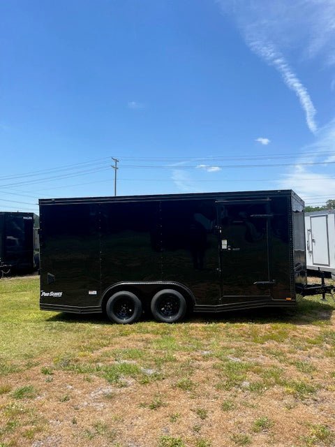 2025 8.5x16TA ENCLOSED CARGO TRAILER RAMP DOOR 78” 9263