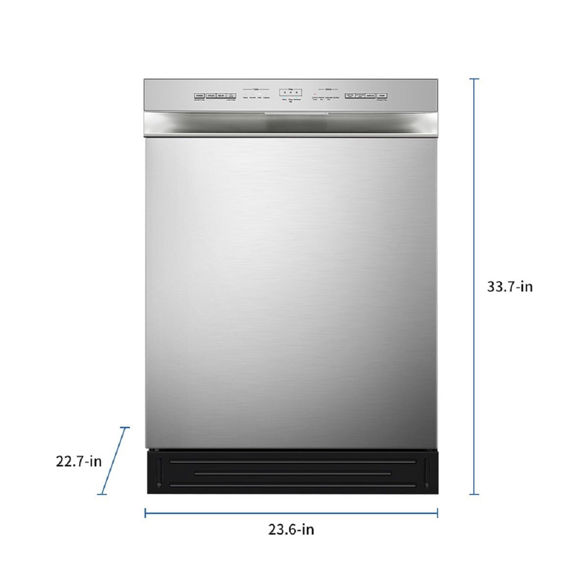 Midea 24 in Built-In Dishwasher with Extended Dry, 52 dBA