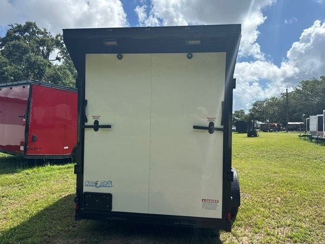 2025 7X14 ENCLOSED CARGO TRAILER RAMP DOOR 75” 9752
