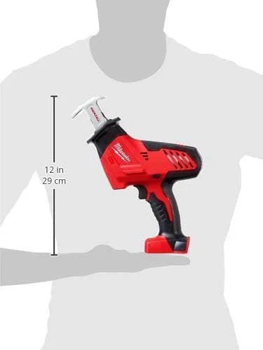 Milwaukee 2695-24 M18 18V Cordless Power Tool Combo Kit with Hammer Drill, Impact Driver, Reciprocating Saw, and Work Light (2 Batteries, Charger, and Tool Case Included)