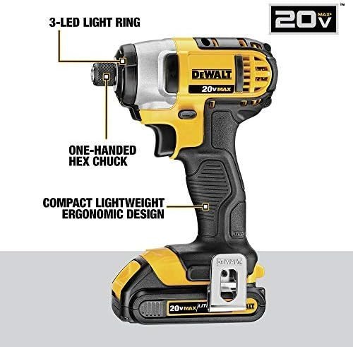 DEWALT 20V MAX Combo Kit, Compact 7-Tool (DCK720D2)