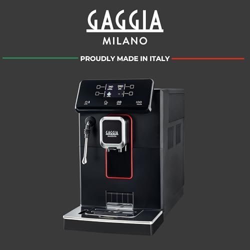 Gaggia Magenta Plus Super-Automatic Espresso Machine, 60 ounces,Black