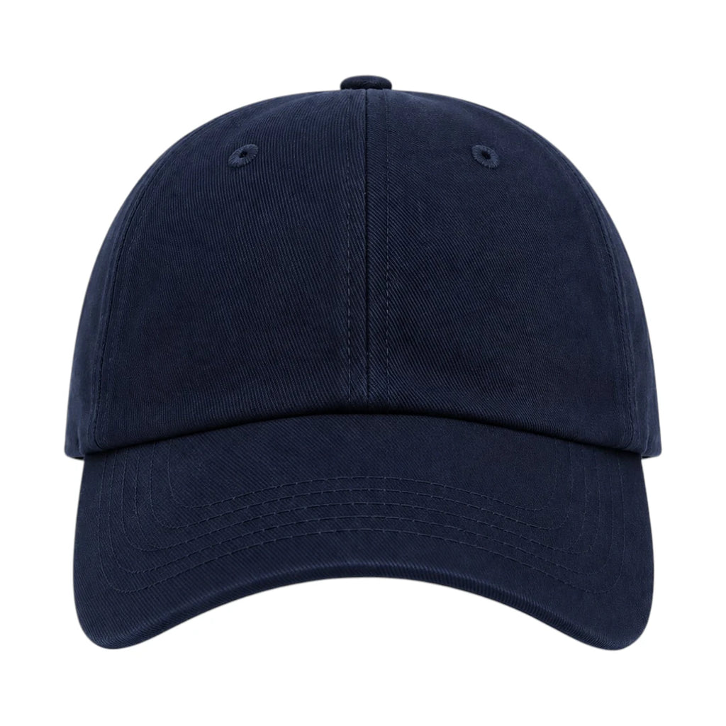 PRIOKA Classic Navy Blue Cotton Baseball Cap