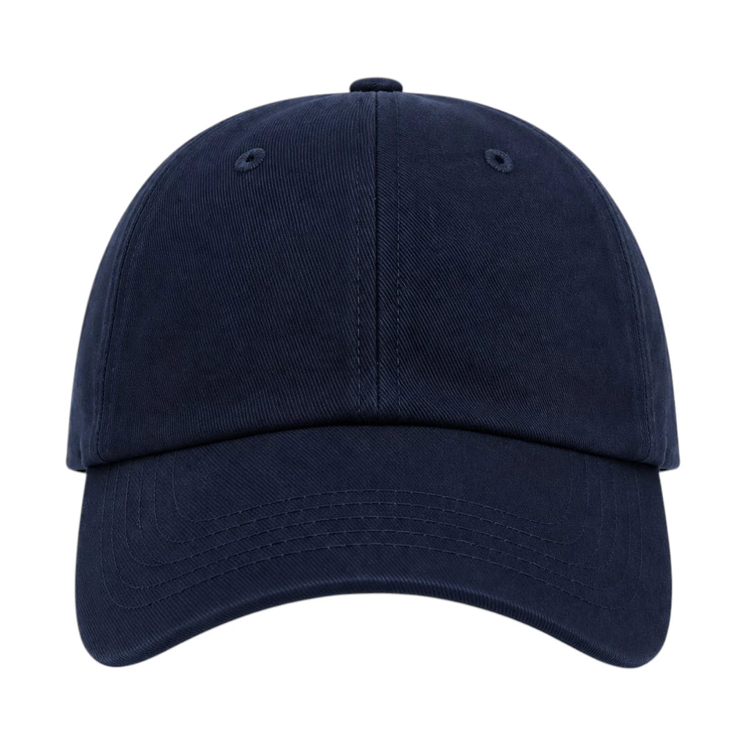 PRIOKA Classic Navy Blue Cotton Baseball Cap