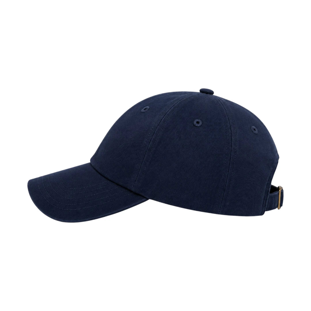 PRIOKA Classic Navy Blue Cotton Baseball Cap