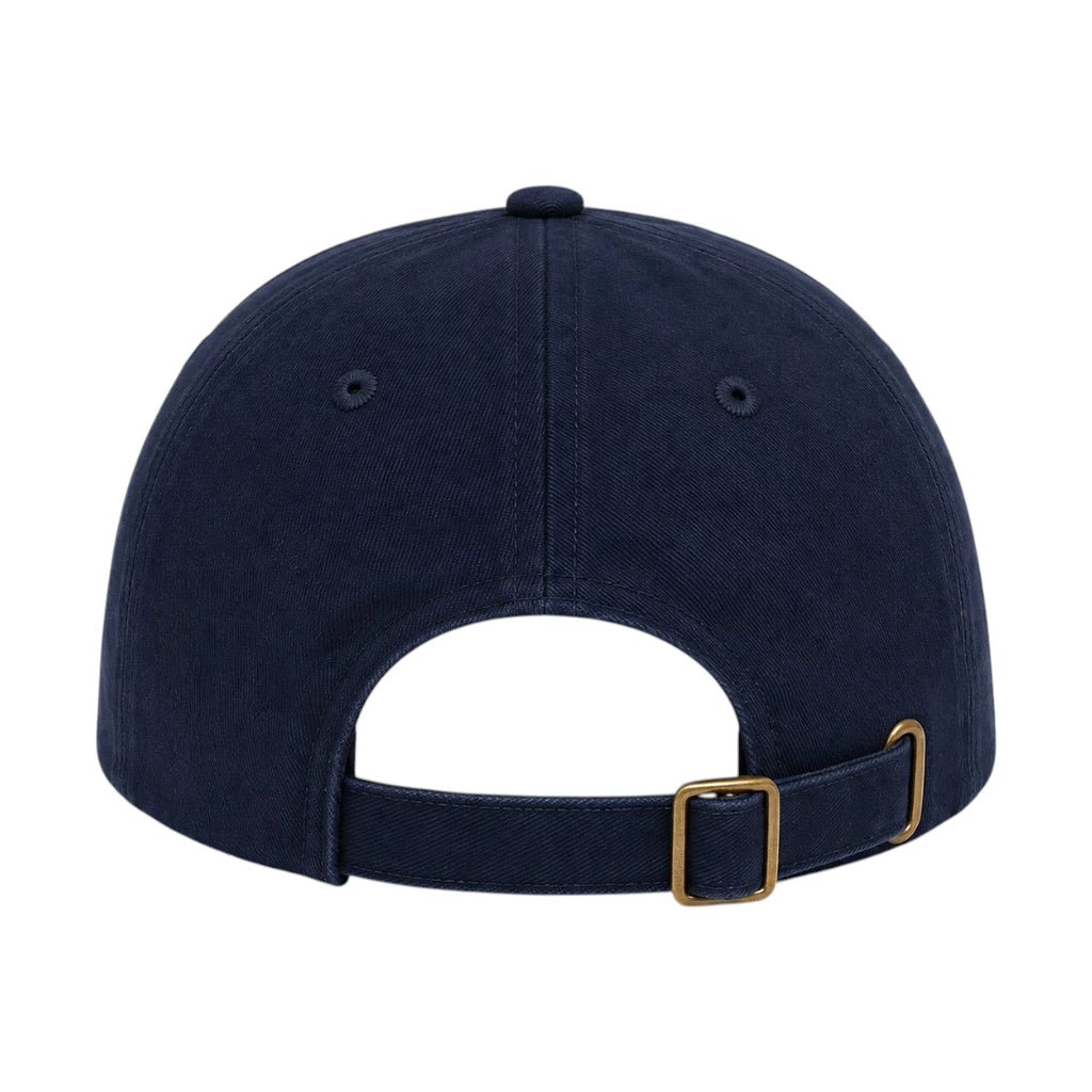 PRIOKA Classic Navy Blue Cotton Baseball Cap