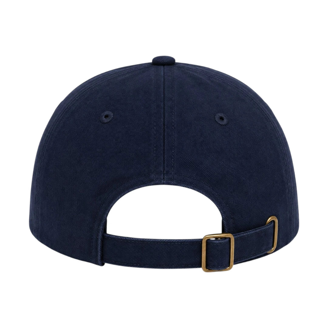 PRIOKA Classic Navy Blue Cotton Baseball Cap