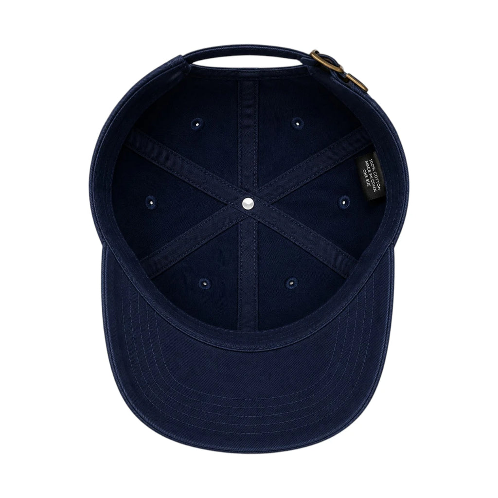 PRIOKA Classic Navy Blue Cotton Baseball Cap