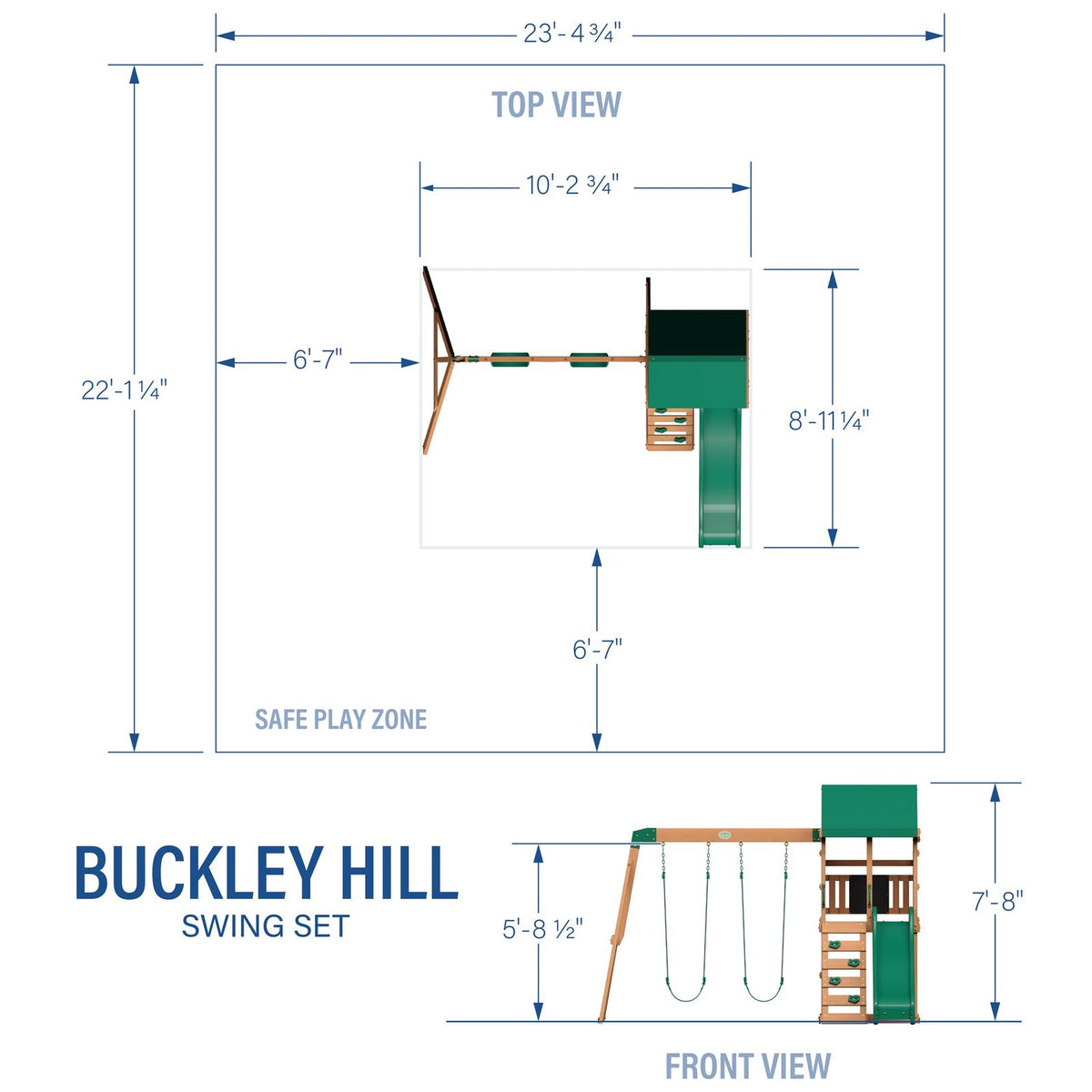 Buckley Hill Swing Set