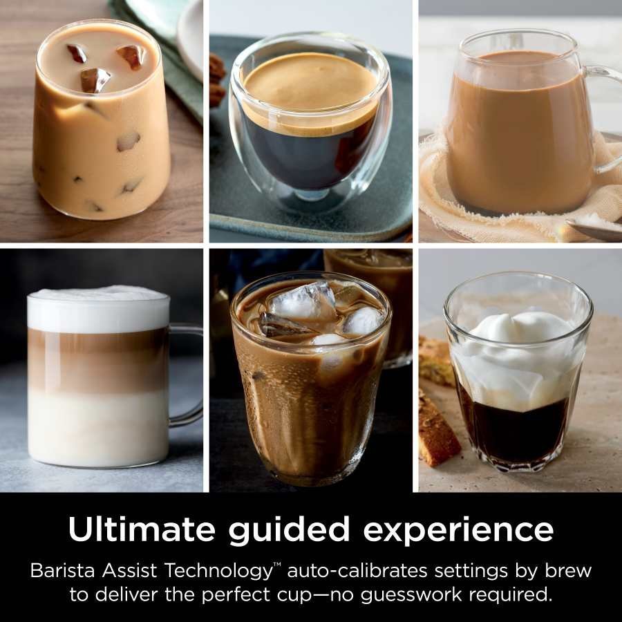 Ninja Luxe™ Café Pro 4 in 1 Espresso Drip Coffee & Cold Brew Maker With Hot Water Dispenser