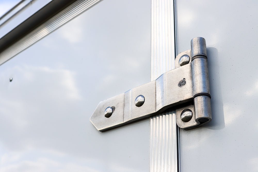 Big White Enclosed Trailer